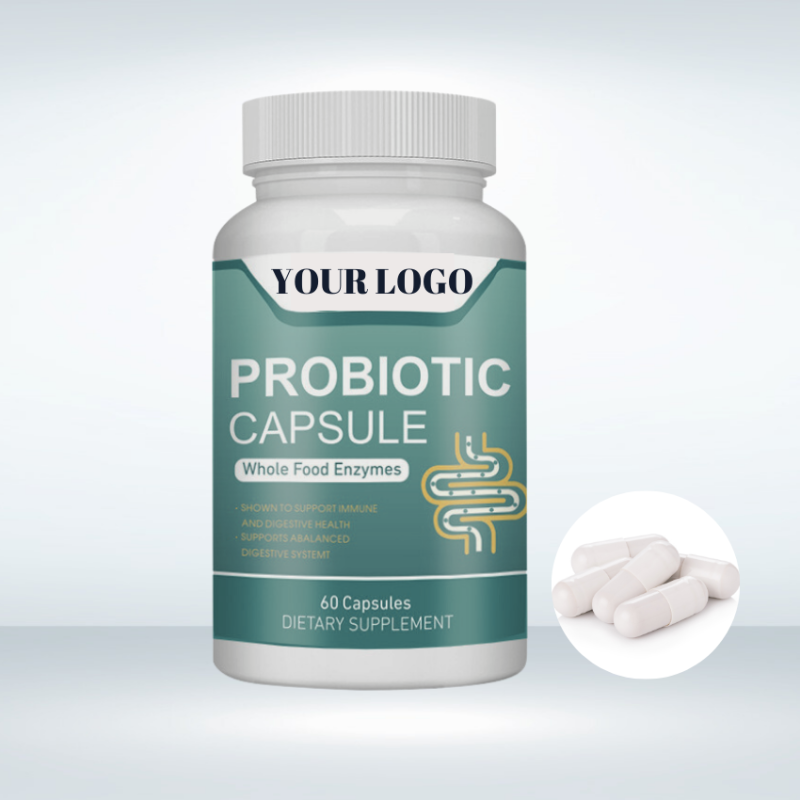 Probiotic Capsules Supplier - Vegan Fiber Digestive Enzyme OEM