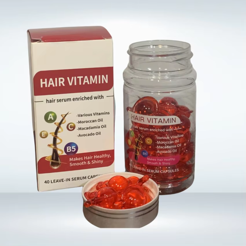 Vitamins Capsules Manufacturer - Hair Care Serum Custom Design