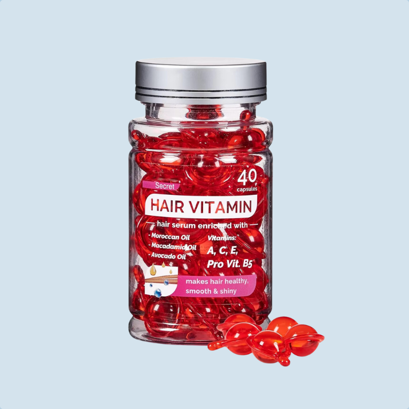 Hair Growth Capsules Factory - Vitamin Serum Treatment Custom OEM