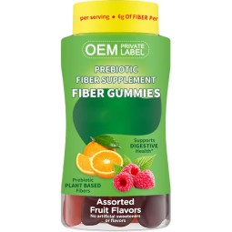 Prebiotic Gummies Factory - OEM Digestive Health Assorted Fruit Flavor