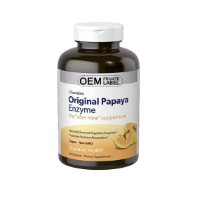 Papaya Enzyme Tablets Supplier - OEM 360 Count Digestive Enzymes Immunity