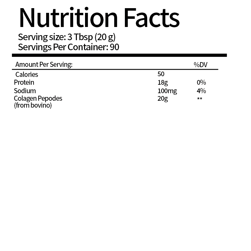 Collagen Peptides Powder Factory - OEM Skin Hair Nails Joints Digestion