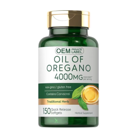Oregano Oil Softgels Supplier - OEM Max Potency Digestive Health Support