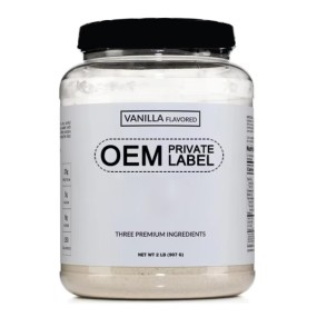Vanilla Protein Powder Manufacturer - OEM Grass Fed Whey 3 Ingredients