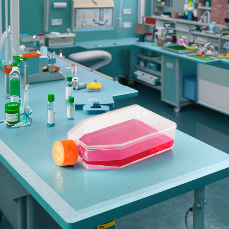 Culture Flask Manufacturer - OEM T25-T175 Cell Therapy