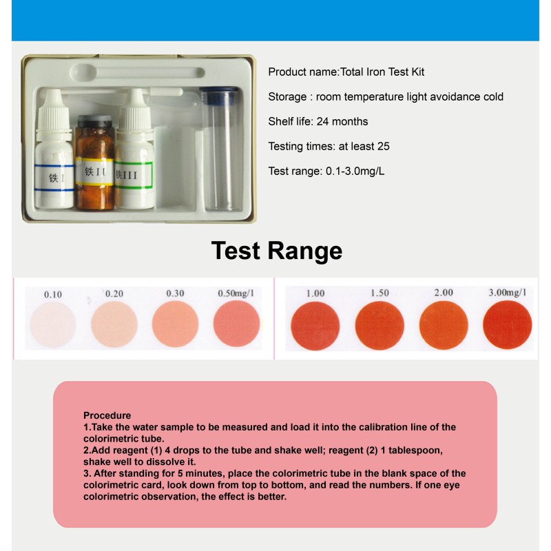 Ammonia Test Kit Factory - Aquaculture Fish Pond Water