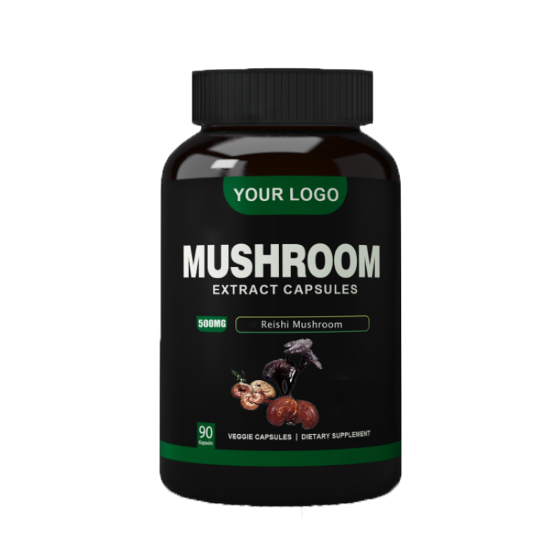 Ausreson Mushroom Capsules OEM Private Label Reishi Shiitake Mushroom Extract Capsule Supplements Mushroom Capsules
