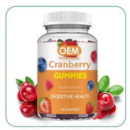 Boost Immune Vegan Probiotic Cranberry Gummies Health Supplement Cranberry Gummy