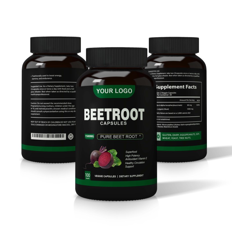 Ausreson Beet Root Capsules Private Label Vegan Red Beet Root Extract Organic Beet Root Capsule