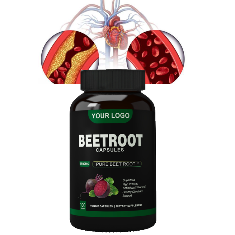 Ausreson Beet Root Capsules Private Label Vegan Red Beet Root Extract Organic Beet Root Capsule
