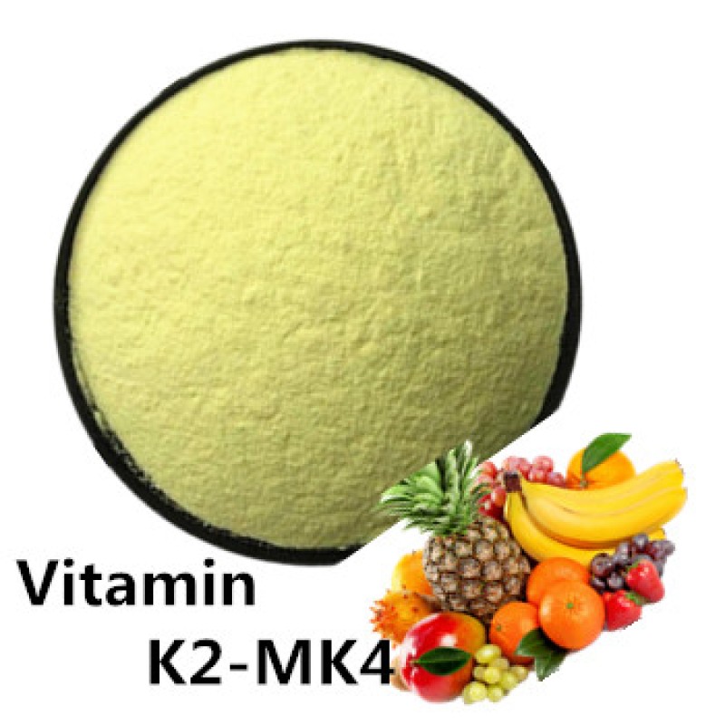 Vitamin K2 MK4 & MK7 Bulk Bone Health 98% High Purity Ingredient Food Supplements Pure Vitamin K2 Mk4 Powder