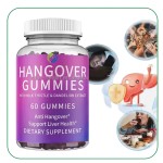 Private Label Supplement Milk Thistle Anti Hangover Gummy Hangover Gummies
