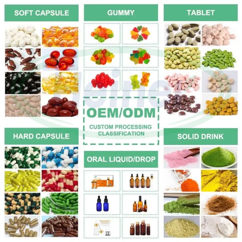 Ausreson Mushroom Capsules OEM Private Label Reishi Shiitake Mushroom Extract Capsule Supplements Mushroom Capsules