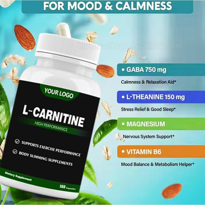 Ausreson Dietary Supplements L-Carnitine Fumarate Lotus Leaf Slimming Weight Lose l Carnitine Capsules
