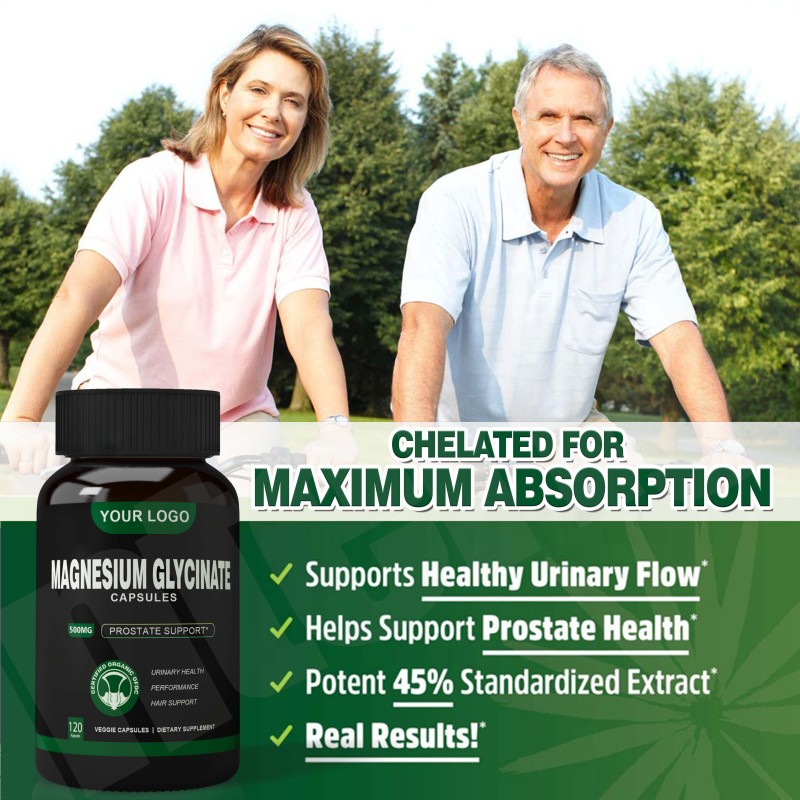 Magnesium Glycinate Supplement Price Vitamin 400mg 500mg Magnesium Glycinate Capsules