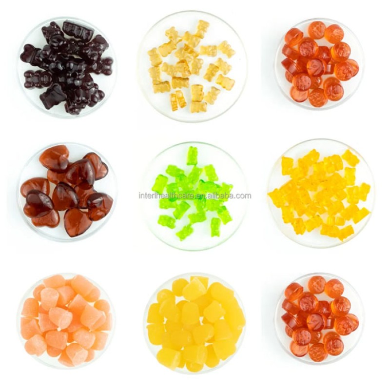 Private Label Halal Vegan Bears Multi Vitamin Gummy Dietary Supplement Multivitamin Gummies