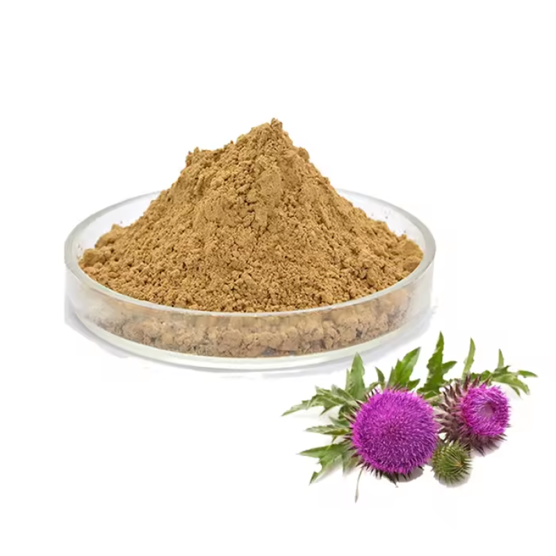 Ausreson Natural Organic Milk Thistle Extract Powder Supplement 80% Silymarin Milk Thistle Extract