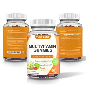 Private Label Halal Vegan Bears Multi Vitamin Gummy Dietary Supplement Multivitamin Gummies