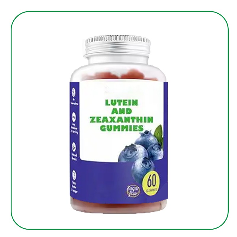 OEM Vitamin C E Zinc Lutein Gummies Health Supplement Lutein Zeaxanthin Gummies for Adults and Kids
