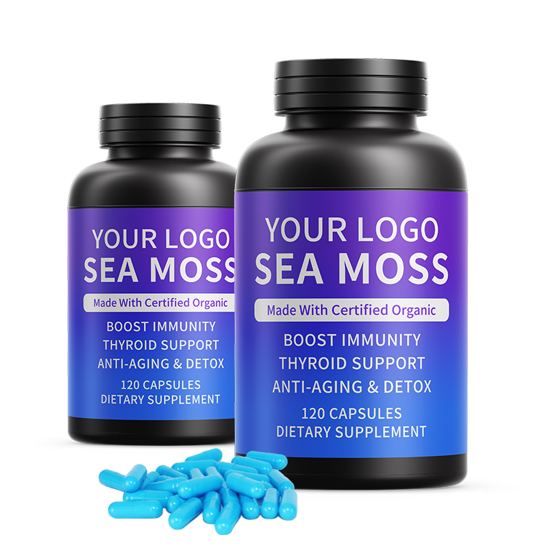 SeaMoss Capsules Factory - OEM Organic Raw Supplement