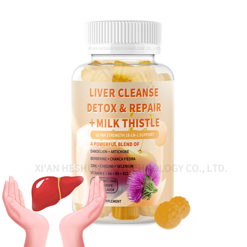 Milk Thistle Gummies Manufacturer - OEM Liver Detox Anti Hangover