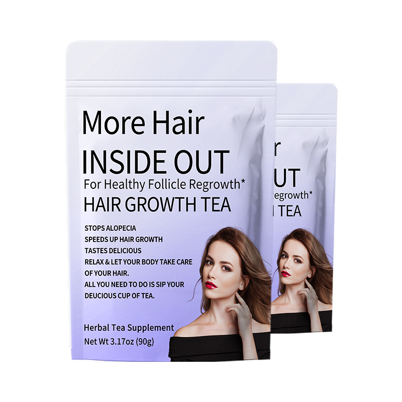 Hair Growth Tea Supplier - OEM Organic Herbal Powder Adult Use