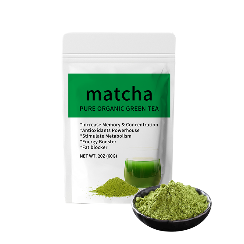 Matcha Powder Supplier - OEM 100g Organic Green Tea Supplement
