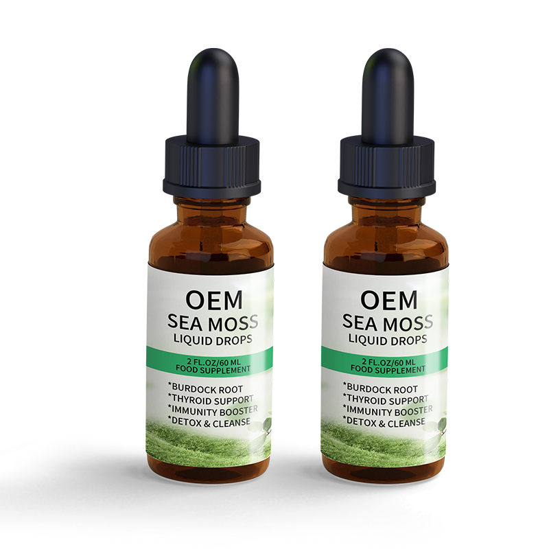 Sea Moss Drops Factory - OEM Black Seed Ashwagandha Liquid