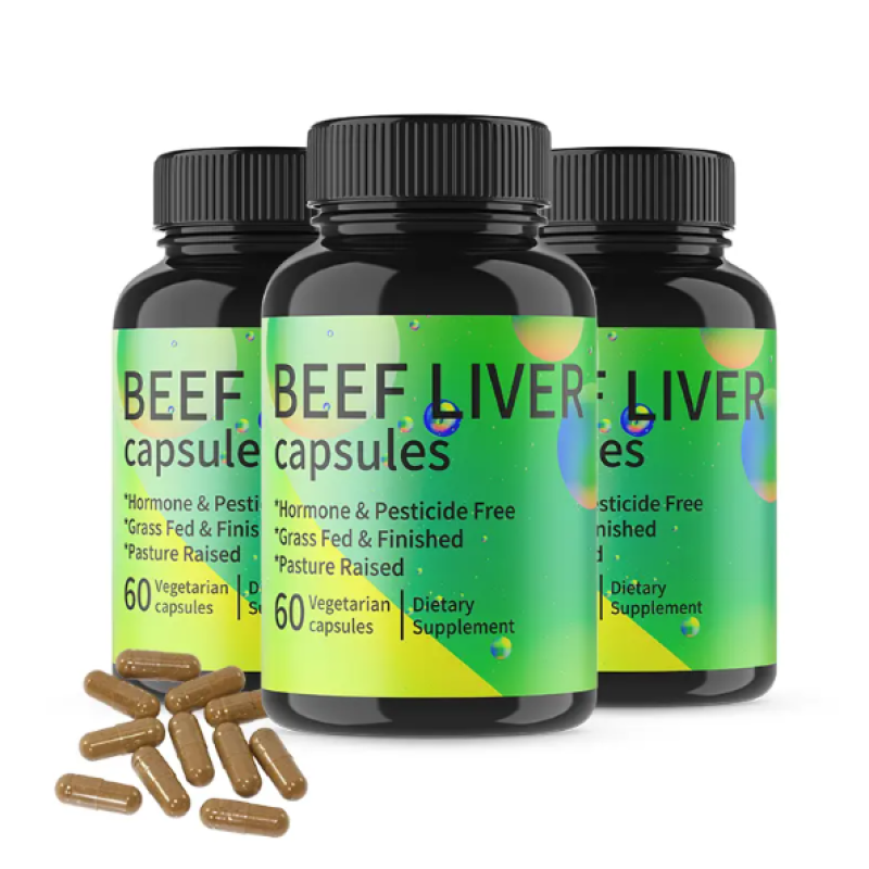 Beef Liver Capsules Supplier - OEM Grass Fed Energy Softgel