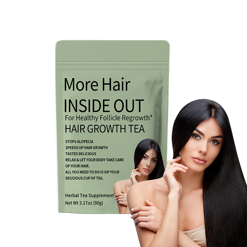 Hair Growth Tea Supplier - OEM Organic Herbal Powder Adult Use