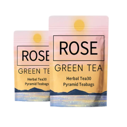Rose Green Tea Supplier - OEM 30 Bag Whole Leaf Blend