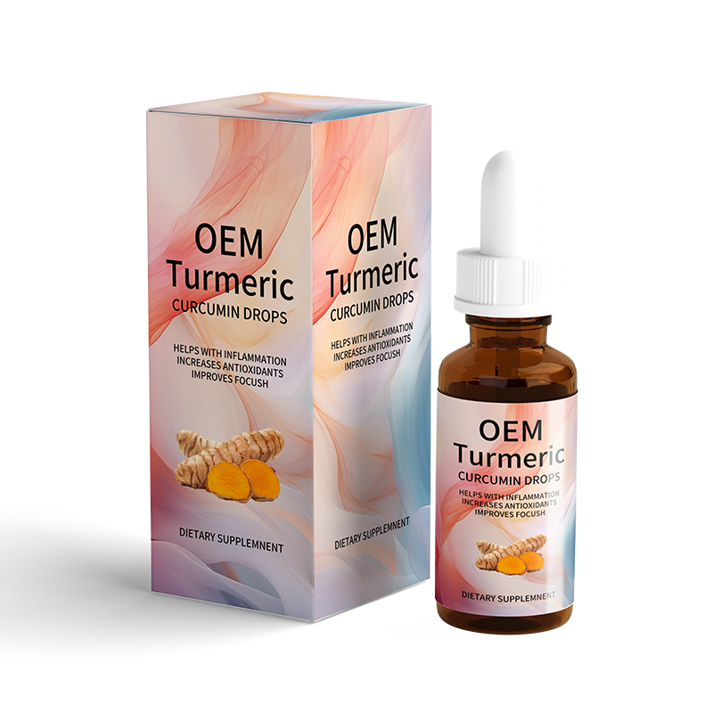 Turmeric Drops Manufacturer - OEM Curcumin Liquid Supplement