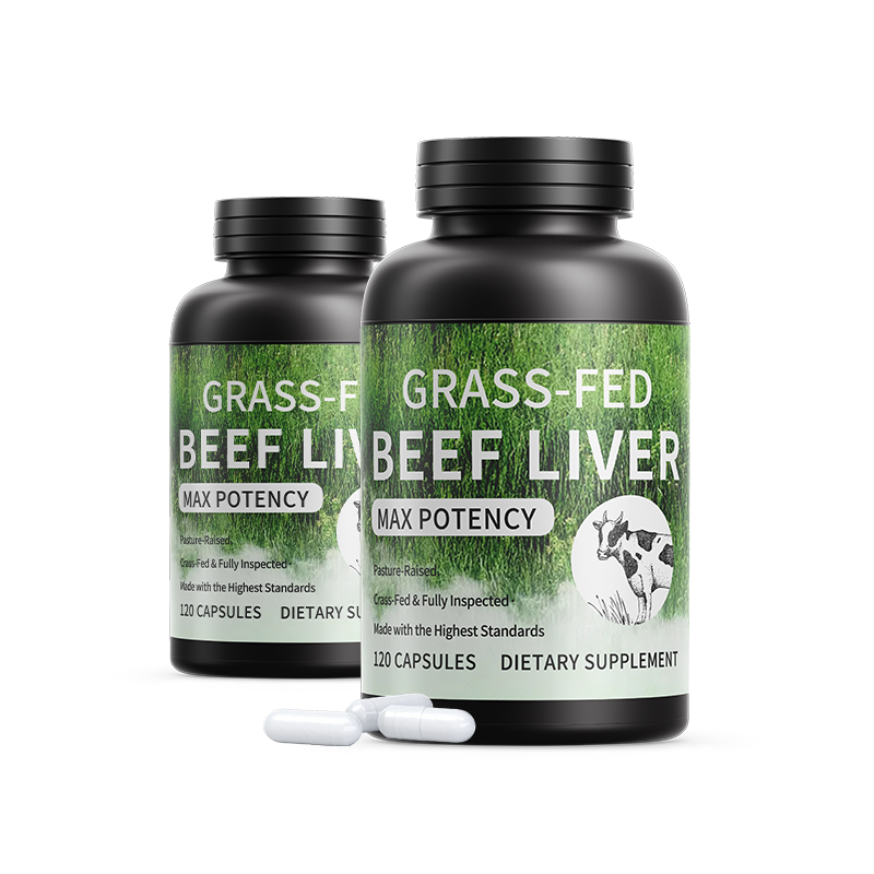 Beef Liver Capsules Supplier - OEM Grass Fed Energy Softgel