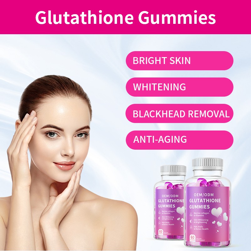 Glutathione Gummies Manufacturer - OEM Halal Biotin Collagen Blend