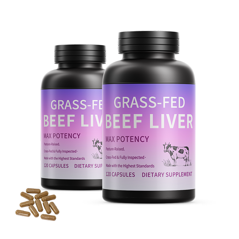 Beef Liver Capsules Supplier - OEM Grass Fed Energy Softgel