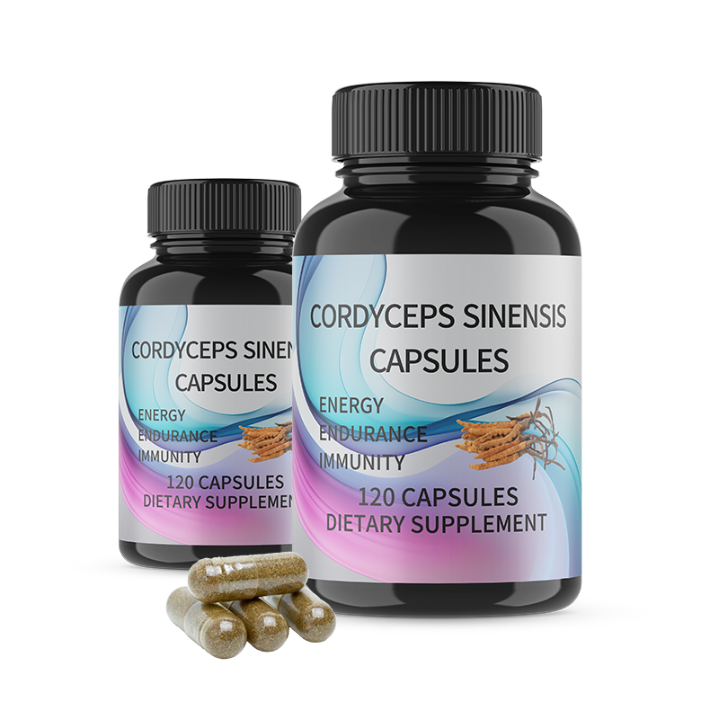 Cordyceps Capsules Supplier - OEM Sinensis Mushroom Extract