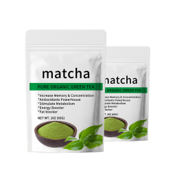 Matcha Powder Supplier - OEM 100g Organic Green Tea Supplement