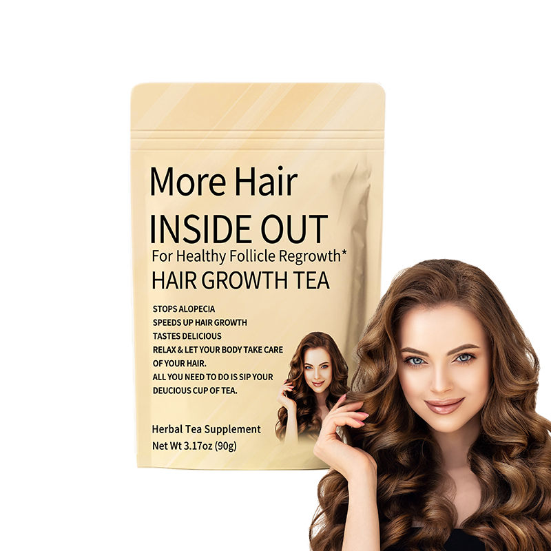 Hair Growth Tea Supplier - OEM Organic Herbal Powder Adult Use