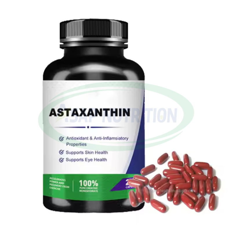 Astaxanthin Capsules Supplier - OEM Natural 12mg Skin Care