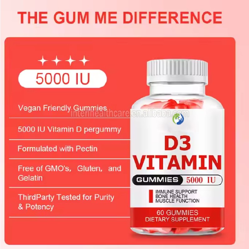 Calcium Gummies Supplier - OEM Mg Zn D3 Stress Relief Sleep