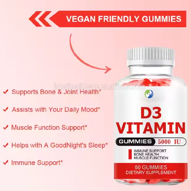 Calcium Gummies Supplier - OEM Mg Zn D3 Stress Relief Sleep