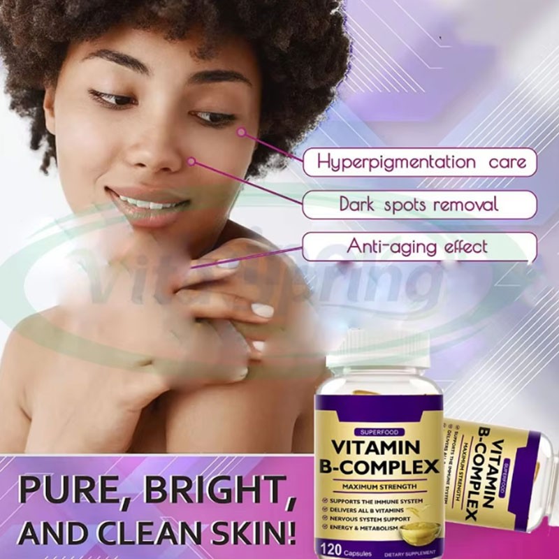 Vitamin B Softgels Factory - OEM B1 B6 B12 Energy Support