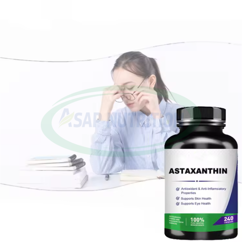 Astaxanthin Capsules Supplier - OEM Natural 12mg Skin Care
