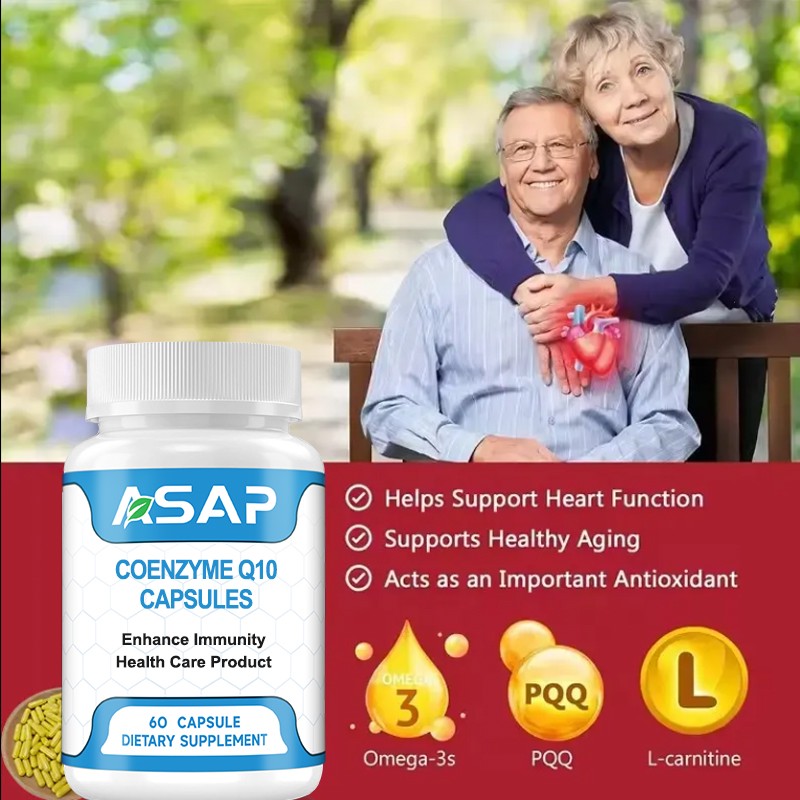 CoQ10 Capsules Supplier - OEM Energy Heart Function Supplement