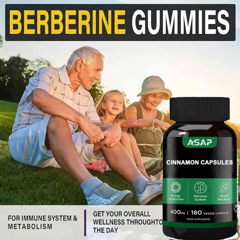 Cinnamon Capsules Factory - OEM 500mg Ceylon Cinnamon Supplement