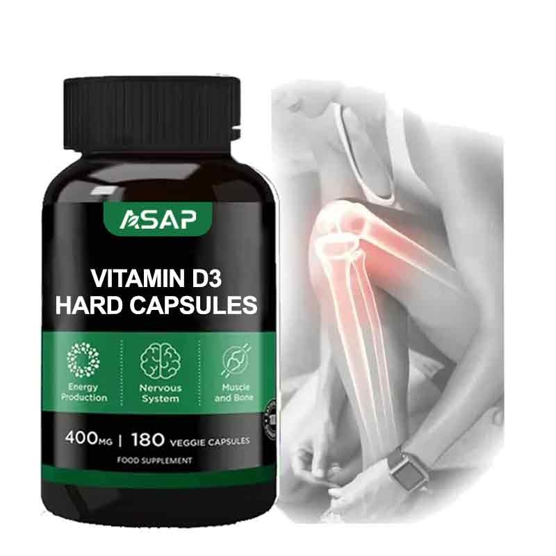 Vitamin D3 Capsules Factory - OEM Halal Health Care Supplement