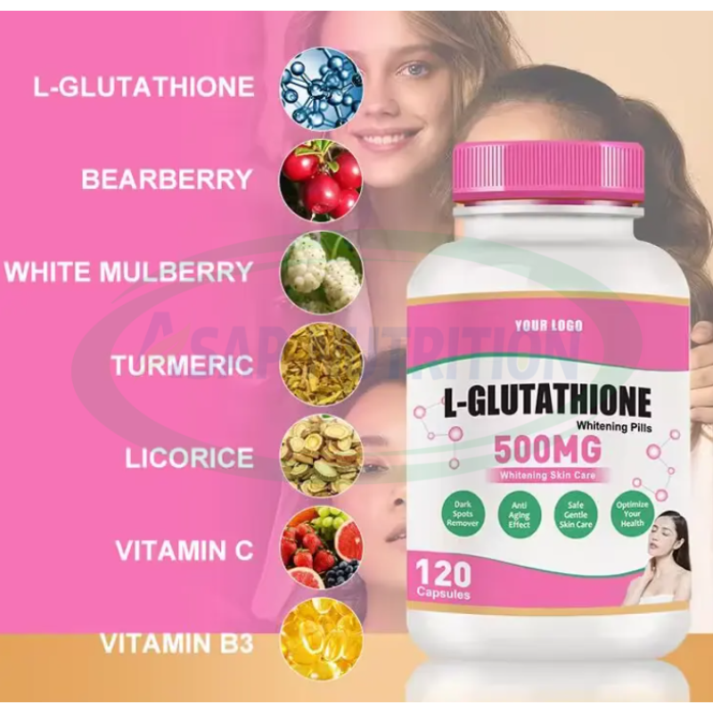Glutathione Capsules Manufacturer - OEM Reduced Form Skin Whitening