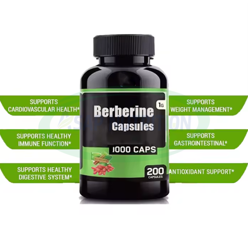 Berberine Capsules Factory - OEM Natural Plant Extract Supplement