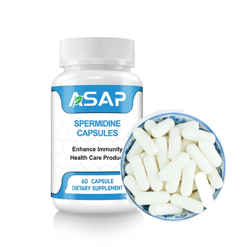 Spermidine Capsules Factory - OEM Wheat Germ Extract 1% Vegan
