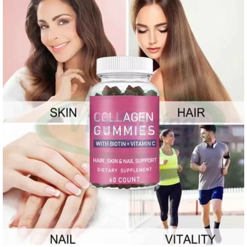 Collagen Gummies Manufacturer - OEM Vitamin C Skin Whitening Supplement